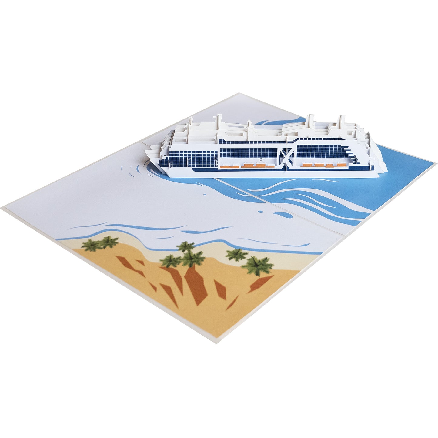 Kreuzfahrschiff 1  Pop-Up Karte