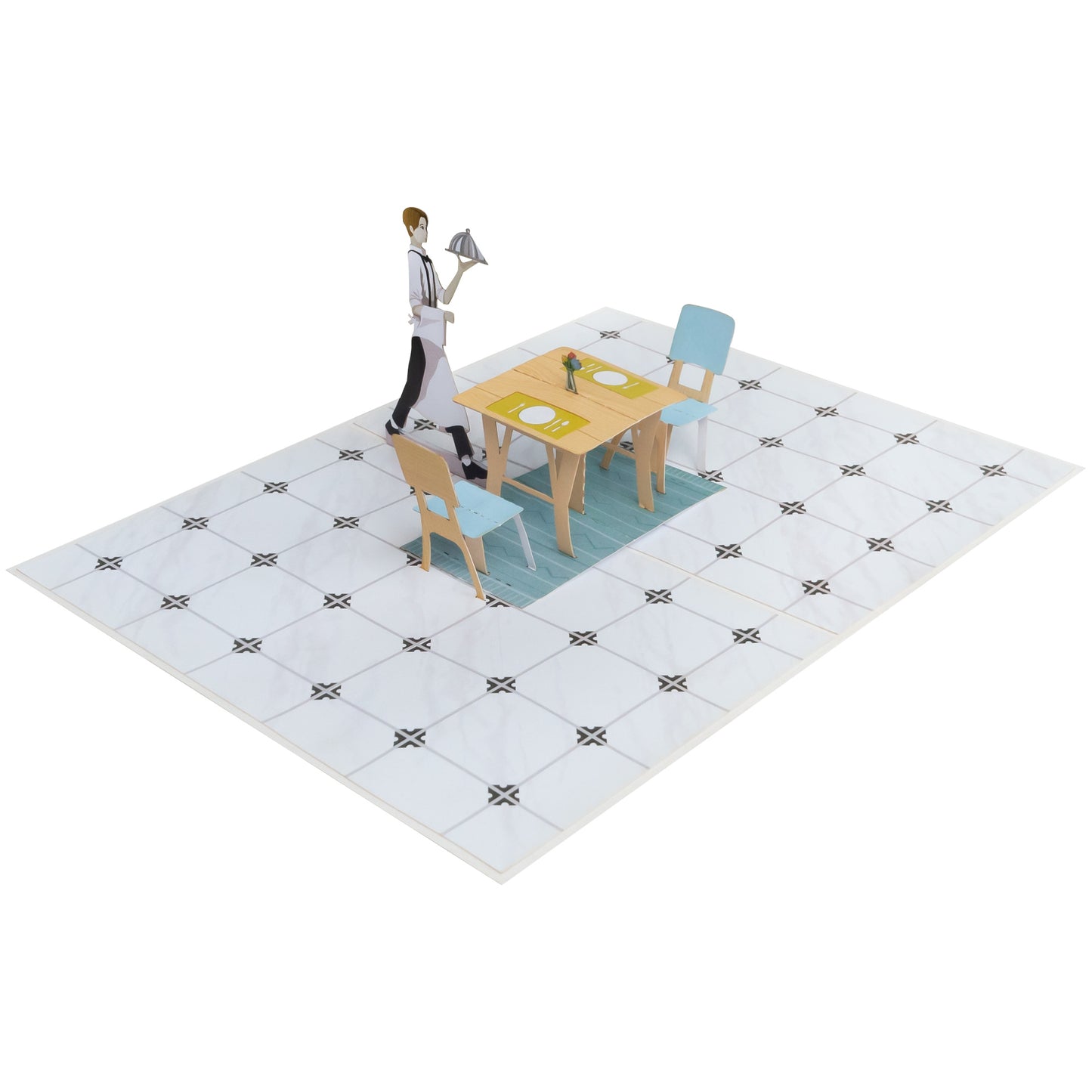 Restaurant Pop-Up Karte