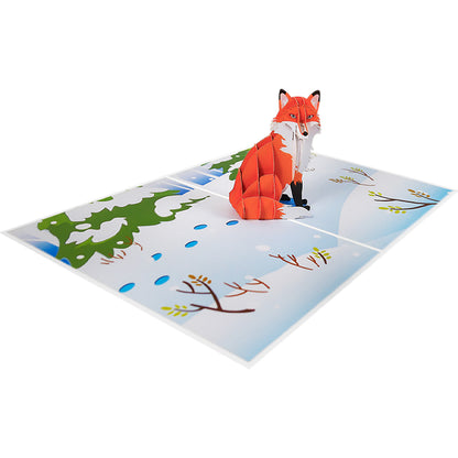Fuchs Pop-Up Karte