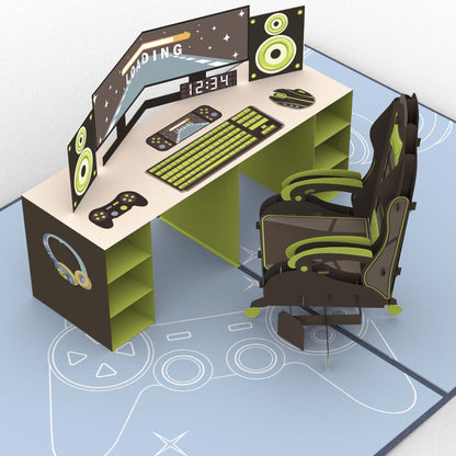 Game Zone Pop-Up Karte