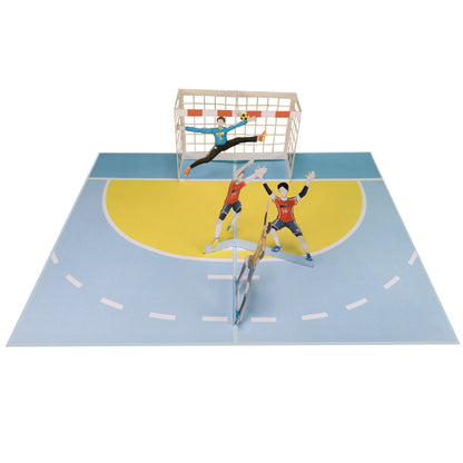 Handball Pop-Up Karte