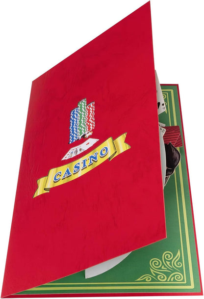 Poker Pop-Up Karte