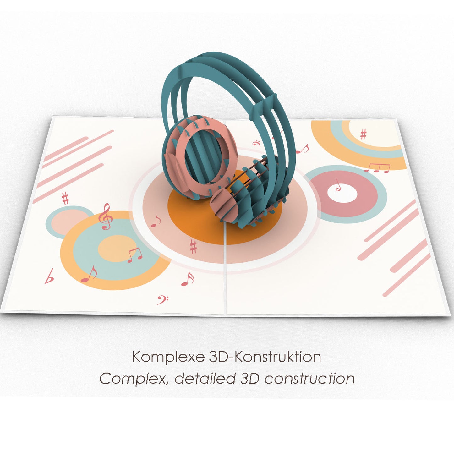 Headphone Pop-Up Karte