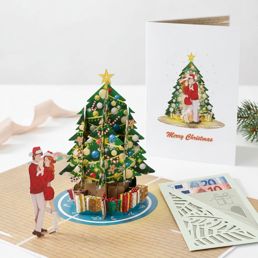 N010 – Weihnachtskarte für Paare