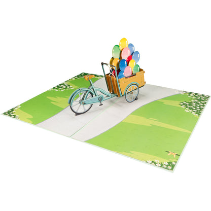 Vater und Sohn Pop-Up Karte