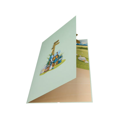 Wanderurlaub Pop-Up Karte