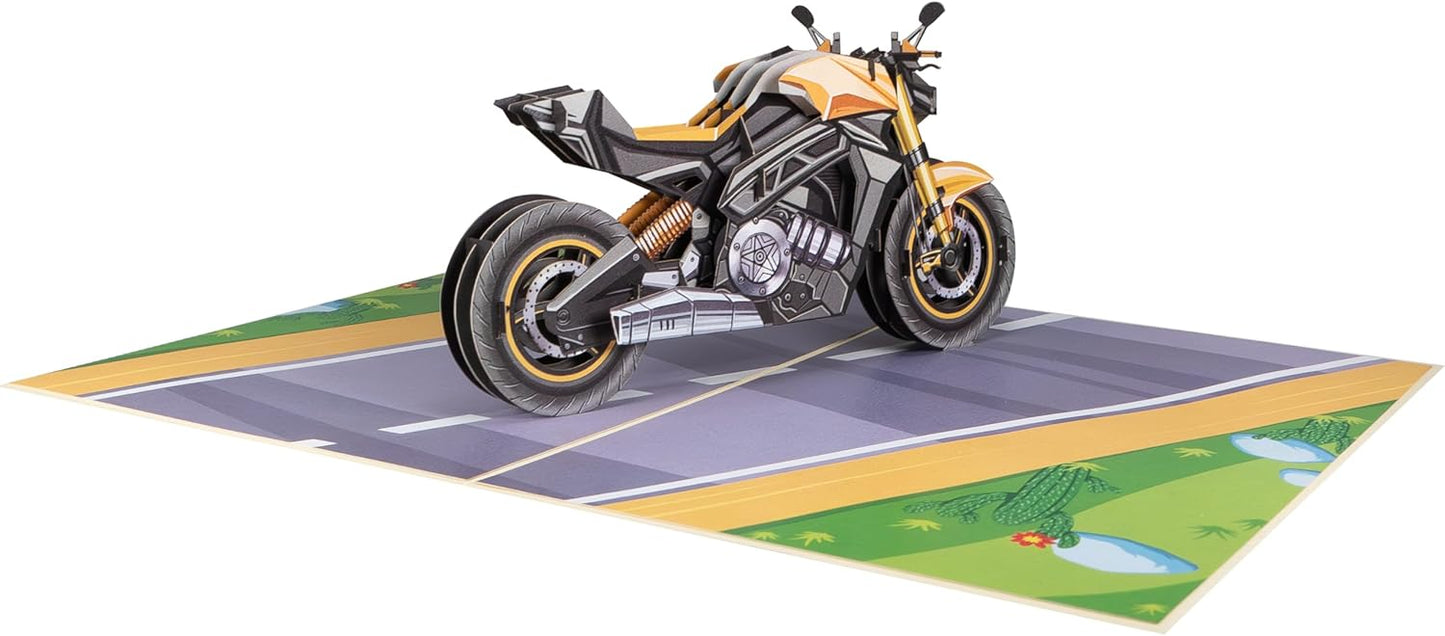 Motorad V.1.  Pop-Up Karte (neu)