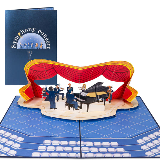 Symphony Pop Up Karte