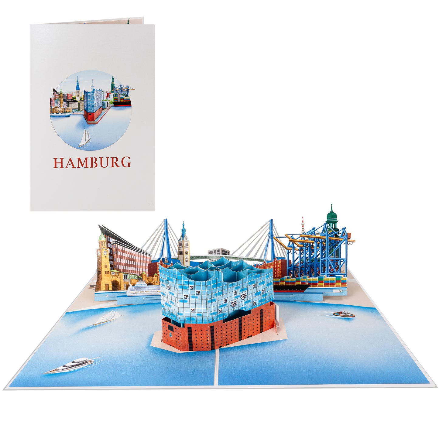Elbphilharmonie Pop-Up Karte