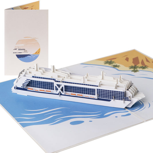 Kreuzfahrschiff 1  Pop-Up Karte