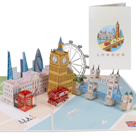 London Pop Up Karte