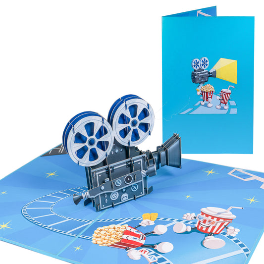 Retro Kamera Pop-Up Karte (neu)