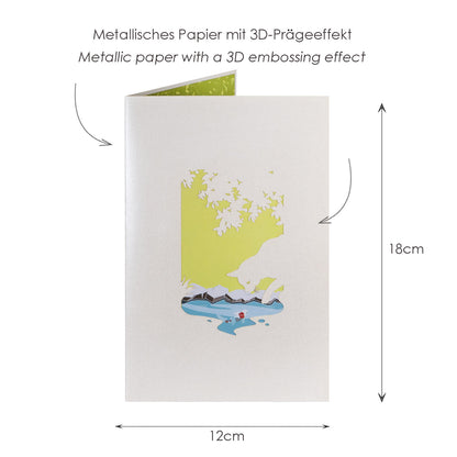 Katze Pop-Up Karte