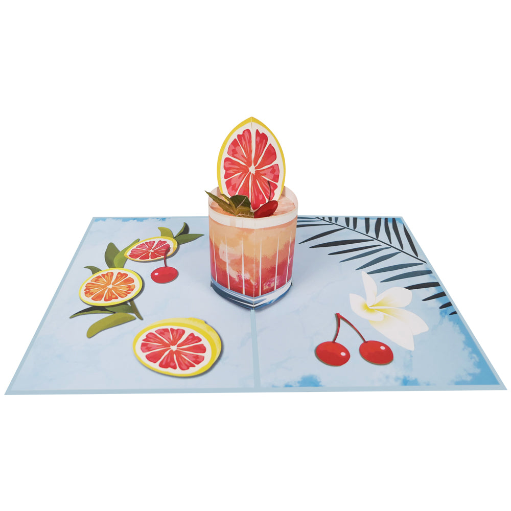 Coctail Pop-Up Karte