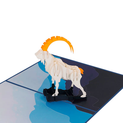Ziege Pop-Up Karte