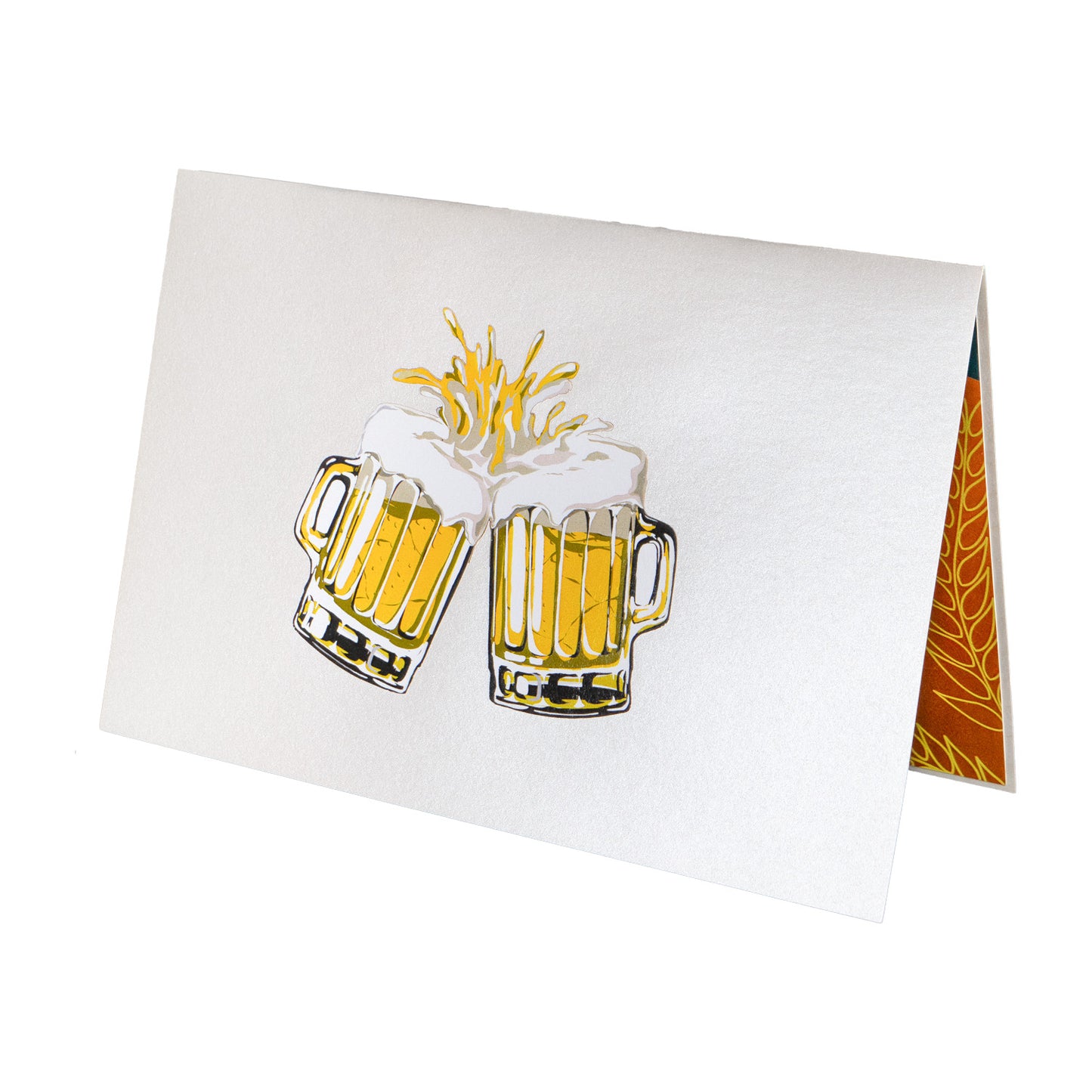 Biergläser Pop-Up Karte