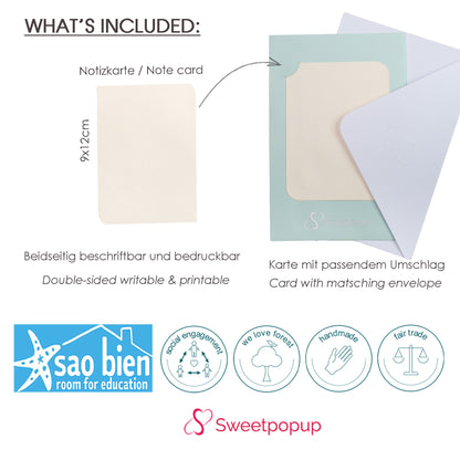 Pop-Up Karte Bagger