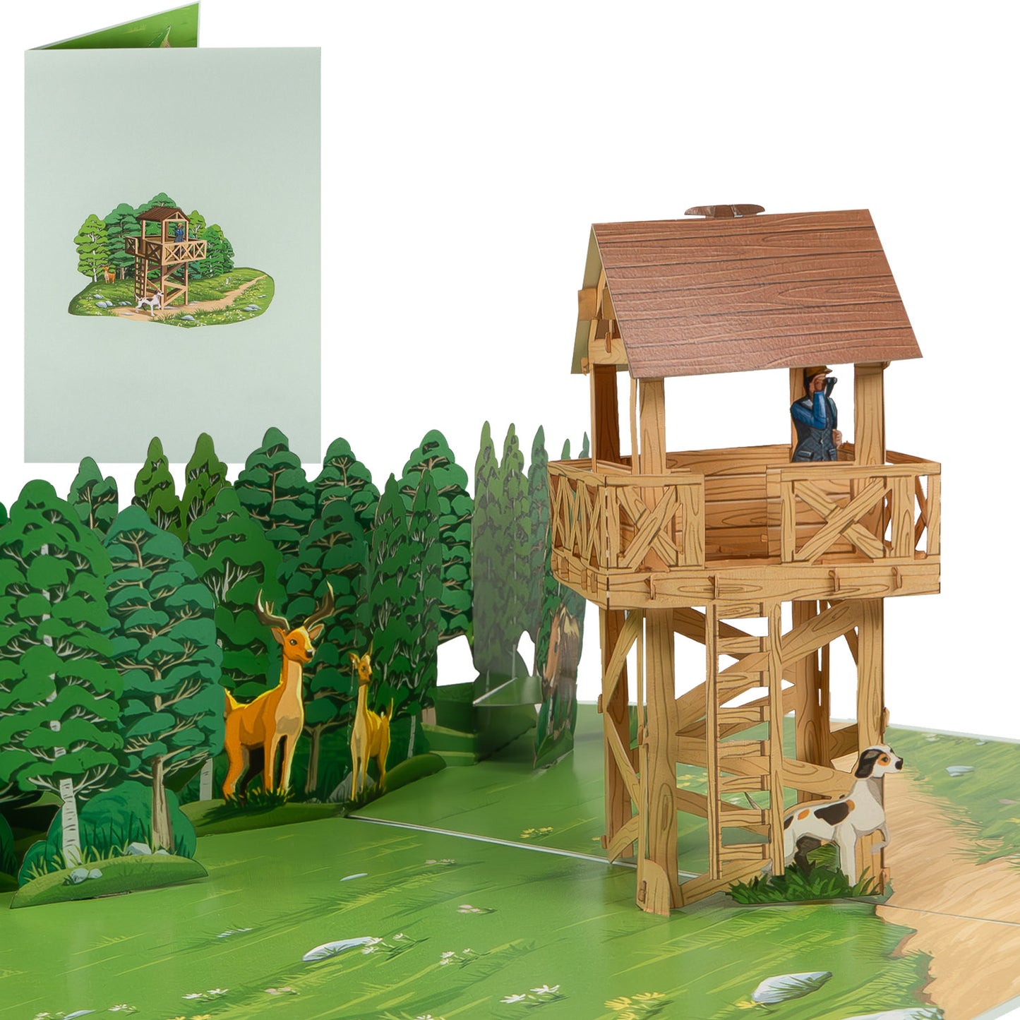 Jäger & Förster Pop-Up Karte