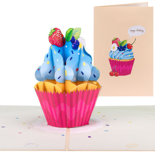 Cupcake Pop-Up Karte