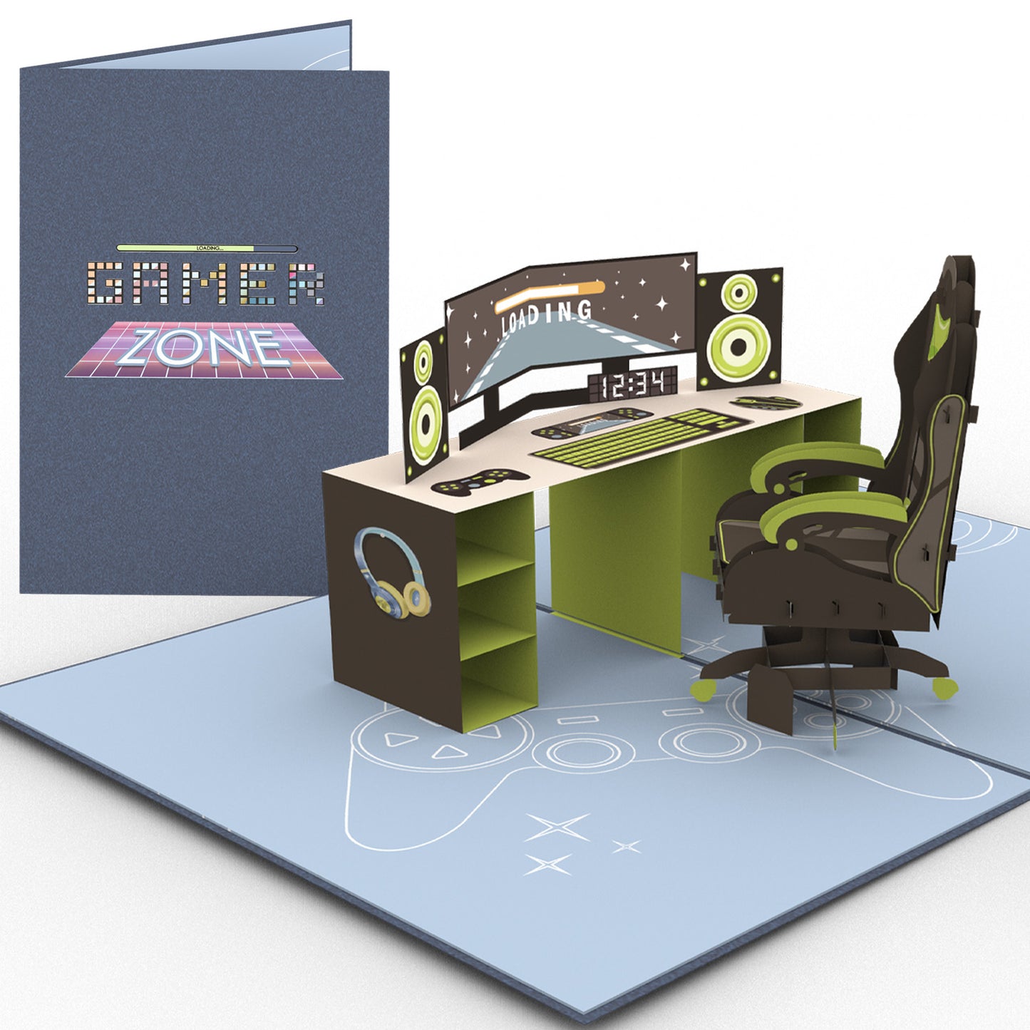 Game Zone Pop-Up Karte