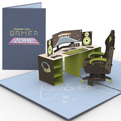 Game Zone Pop-Up Karte