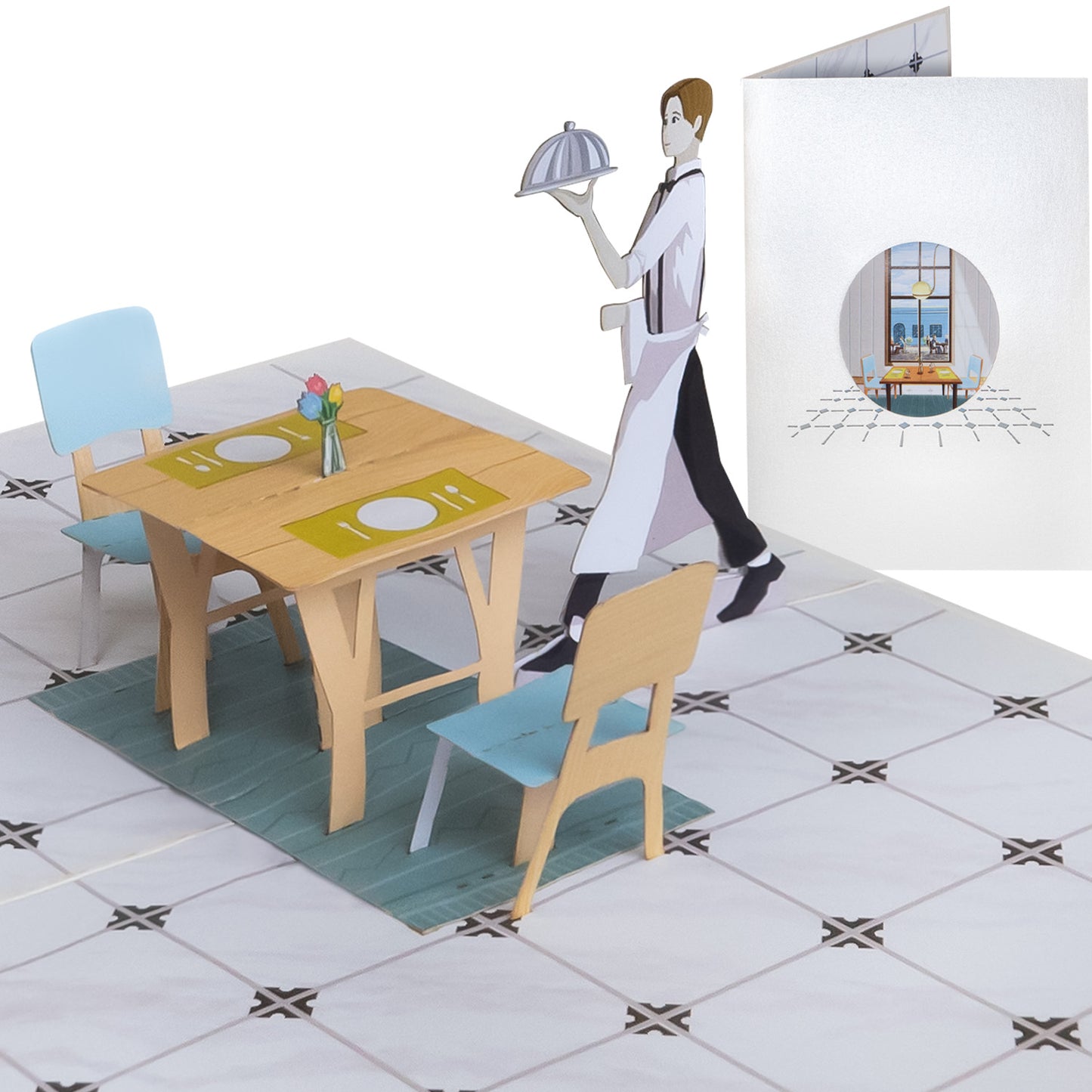Restaurant Pop-Up Karte
