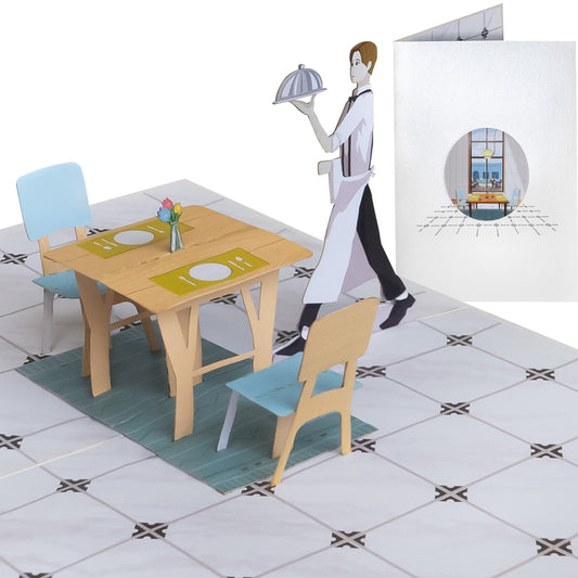 Restaurant Pop-Up Karte