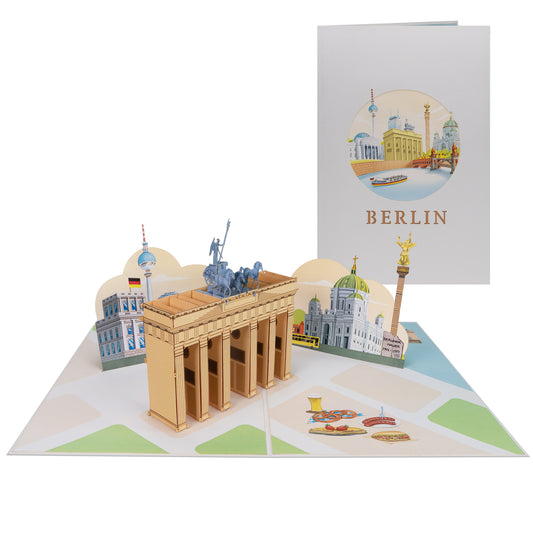 Berlin Pop Up Karte