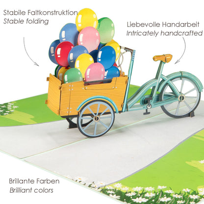 Vater und Sohn Pop-Up Karte