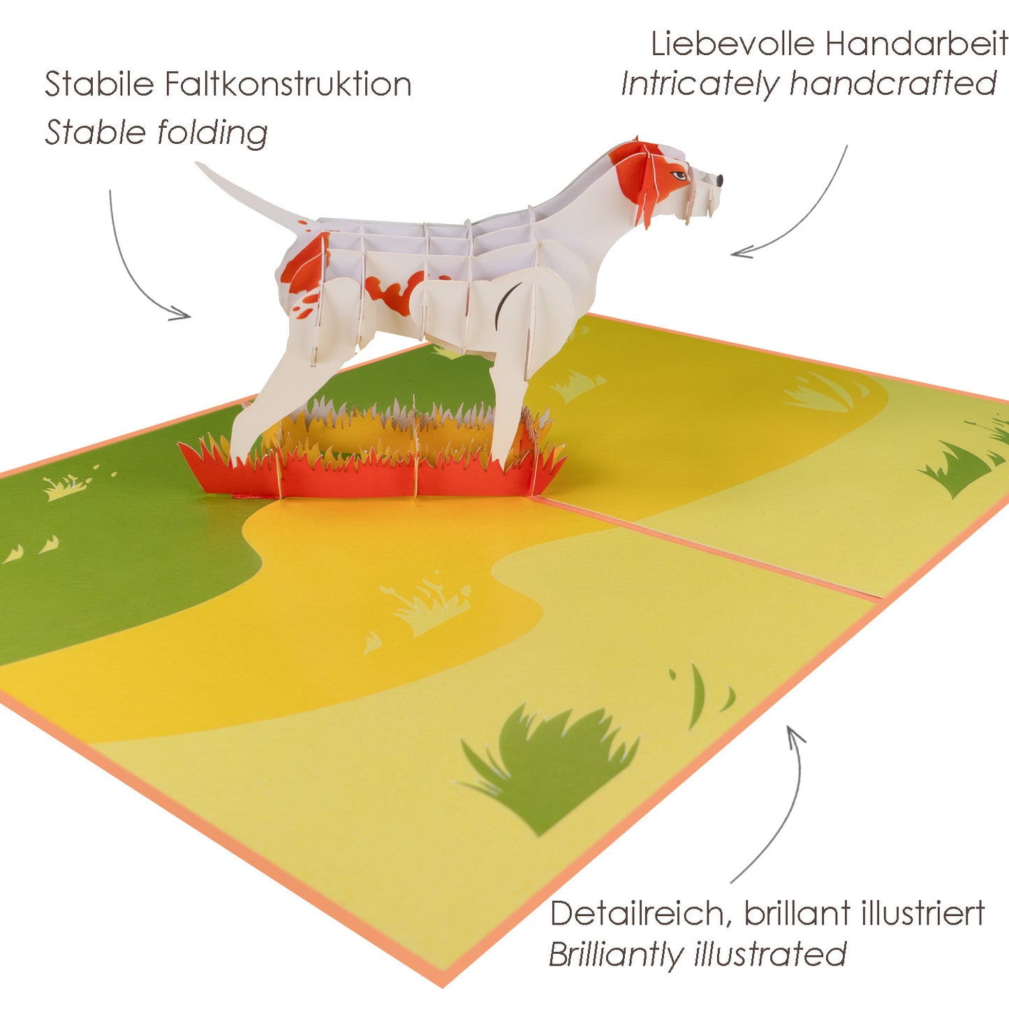 Hund Pop-Up Karte