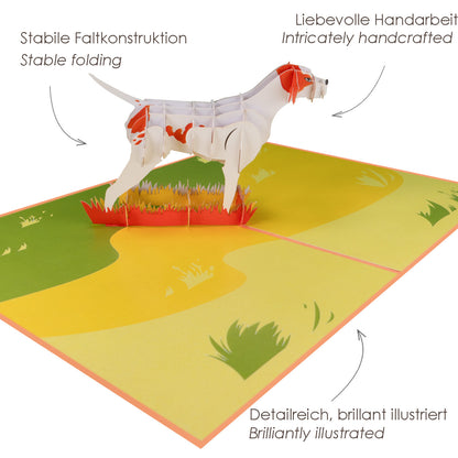 Hund Pop-Up Karte