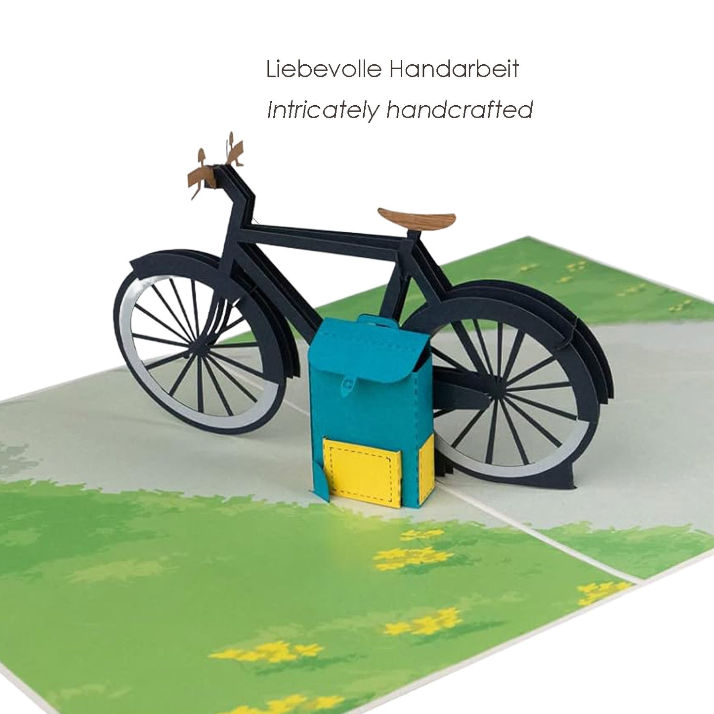 Herrenfahrrad Pop-Up Karte