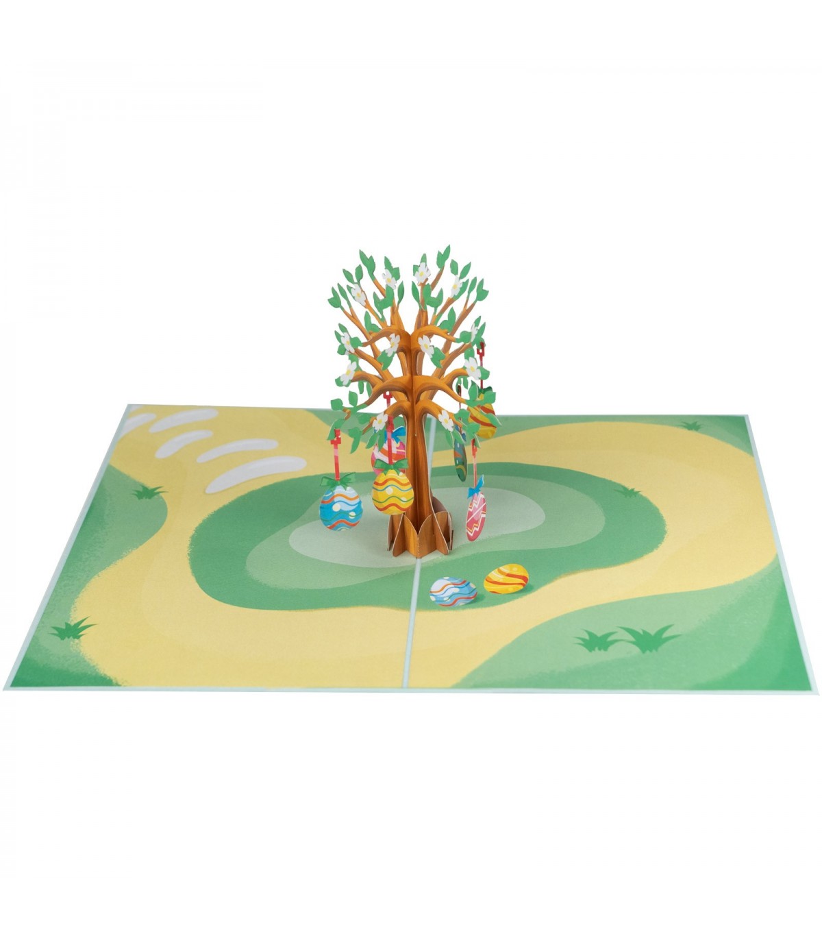 Osterbaum Pop-Up Karte